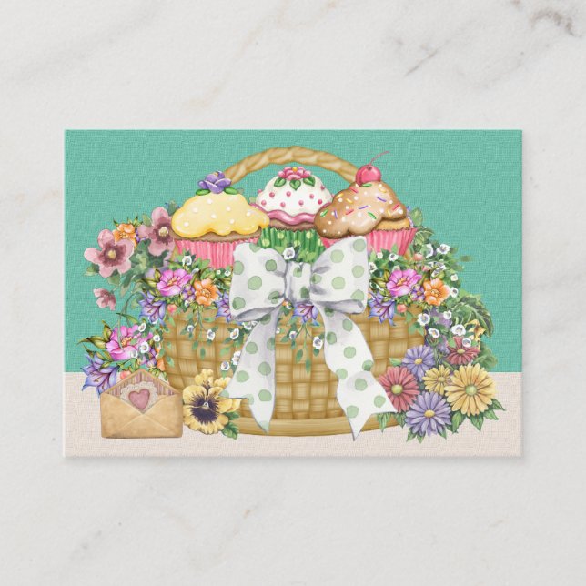 Carte De Visite Panier cadeau gourmet - SRF (Devant)