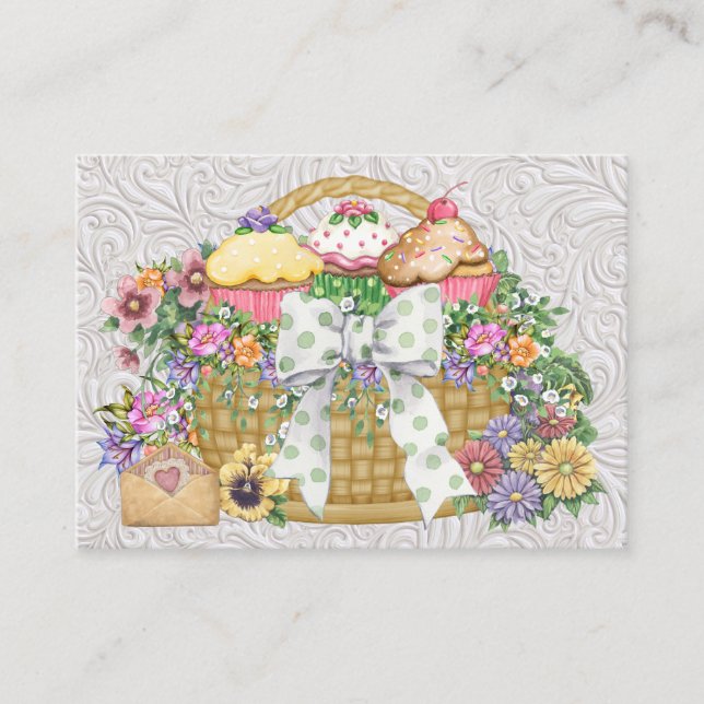 Carte De Visite Panier cadeau gourmet - SRF (Devant)