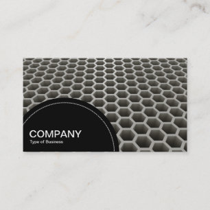Carte De Visite Panneau en demi-cercle (points) - Perspective en n
