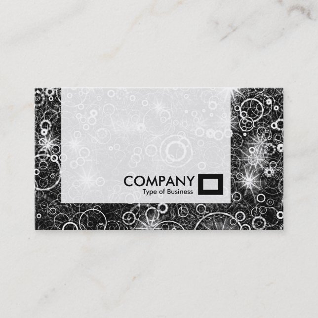 Carte De Visite Panneau - Étoiles Halo (Devant)