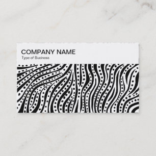 Carte De Visite Panneau supérieur - Dessin Abstrait