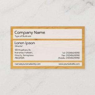 Carte De Visite Panneaux 02 - Bois 04