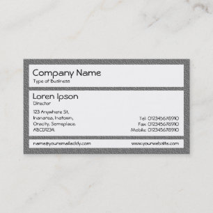 Carte De Visite Panneaux - Chaise en plastique gris moyen