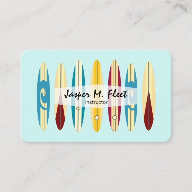 Carte De Visite Panneaux vintages (Devant)