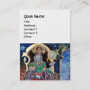 Carte De Visite Papier perlé blanc NEUROMANCER