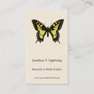 Carte De Visite Papilio machaon - Vieux Monde Swallowtail Butterfl