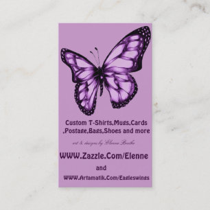 Carte De Visite Papillon__