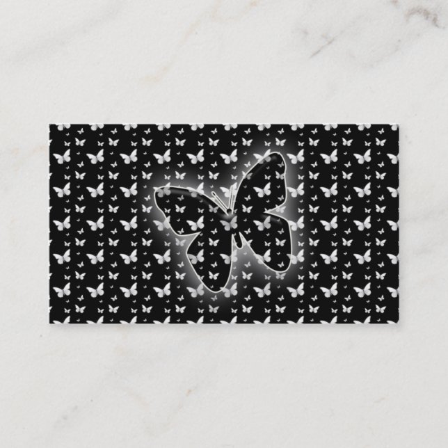 Carte De Visite papillon (Devant)
