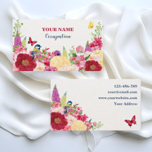 Papillon aux fleurs