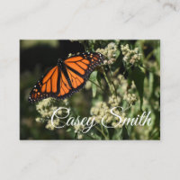 Papillon orange personnalisé Nature Photo