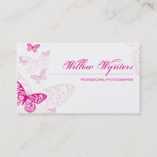 CARTE DE VISITE : : papillons 1 L