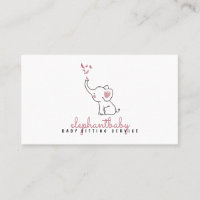 Papillons éléphants roses