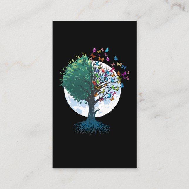 Carte De Visite Papillons femmes filles papillon mignonne papillon (Devant)