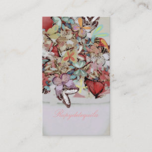 Carte De Visite Papillons papillon victorien