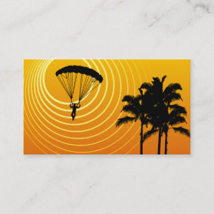 Carte De Visite parachute ascensionnel