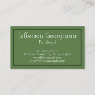 Carte de visite paramédical de base et personnali