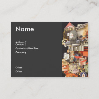 Carte De Visite Paranoïde plus que je vois