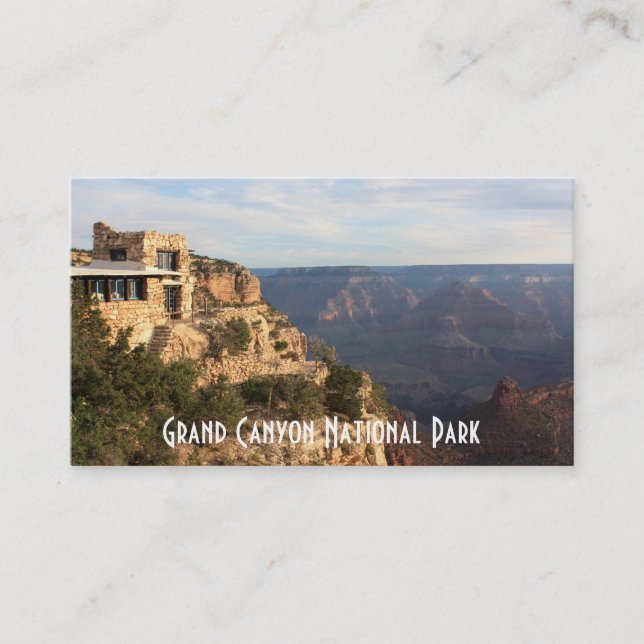 Carte De Visite Parc national du Grand Canyon Souvenir (Devant)