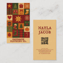 Parcelle rouge vert Patchwork Rustique Ferme Flora