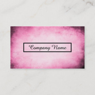 Carte De Visite parchemin rose