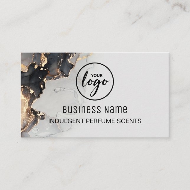 Carte De Visite Parfum de Veine Or Luxuriante (Devant)