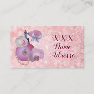 Carte De Visite Parfum Vintage