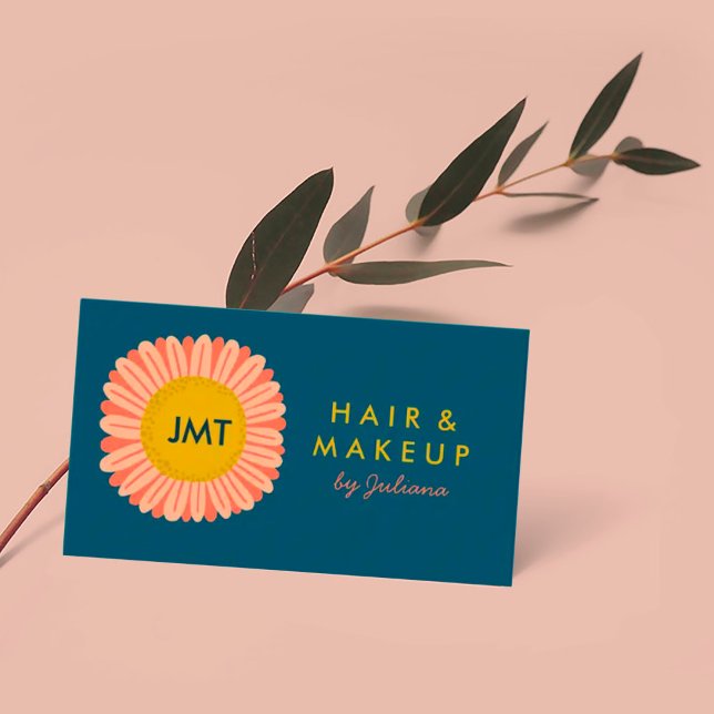 Carte De Visite Parfums doux Fleur de tournesol Faisy CUSTOM Initi (Créateur téléchargé)