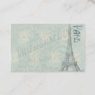 CARTE DE VISITE PARIS