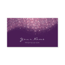Parties scintillant Confetti maquillage rose pourp