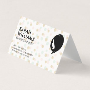 Carte De Visite Parties scintillant Confetti   Point Polka   Beaut