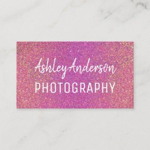 Carte De Visite Parties scintillant de photographie étincelante C