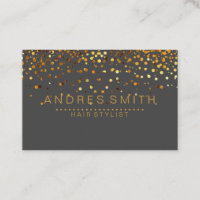 Parties scintillant d'or gris Faux Foil Confetti L