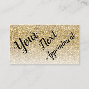 Carte De Visite Parties scintillant Maquillage Artiste Coiffeur Sa