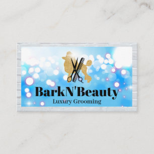 Carte De Visite Parties scintillant Outils de mise en forme Lu