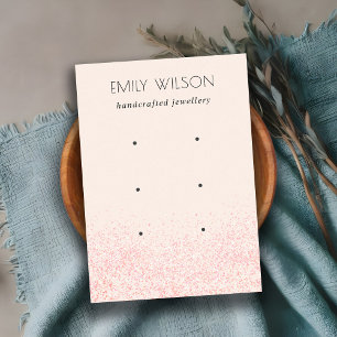 Carte De Visite Parties scintillant rose brillant Texture 3 Elevag