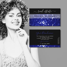 Parties scintillant scintillante bleu noir