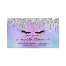 Parties scintillant Silver Eyelash Extension Nomin