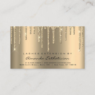 Carte De Visite Parties scintillantes d'immersions d'extension de