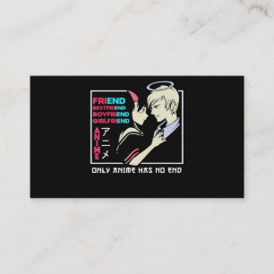 Carte De Visite Pas de fin d'anniversaire Vêtements mangas Art Co