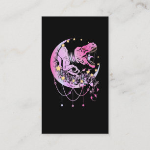 Carte De Visite Pastel Goth Trex Croissant Kawaii Esthétique