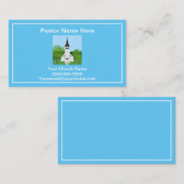 Carte De Visite Pasteur Et Église