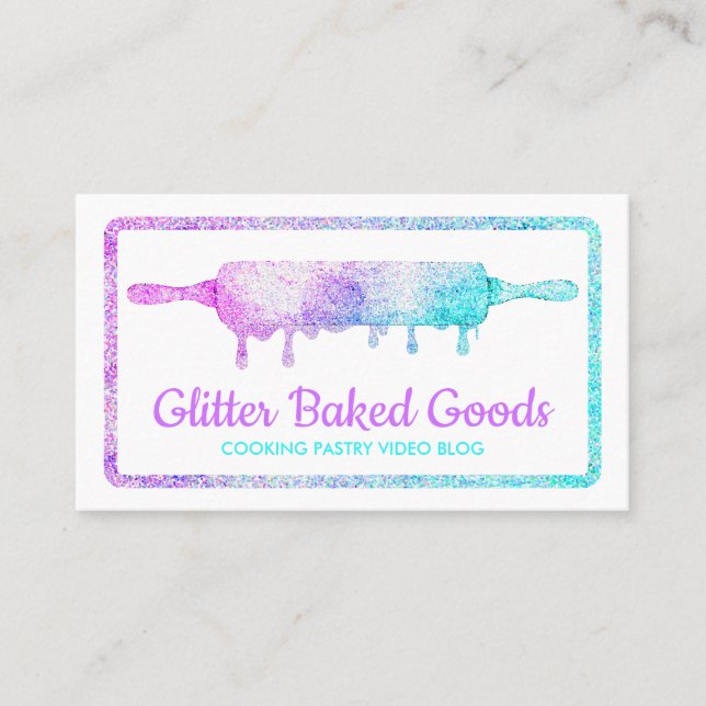 Carte De Visite Pâtisserie à cuisine broche (Devant)