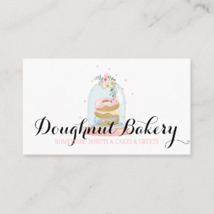 Carte De Visite Pâtisserie Boulangerie Douceurs Délicieux Beignet
