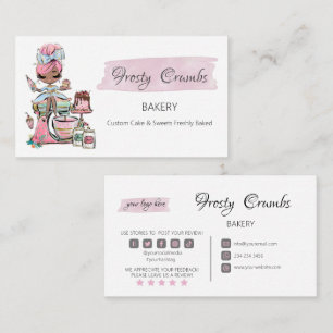Carte De Visite Pâtisserie Sucres    CupcakesCarte de visite