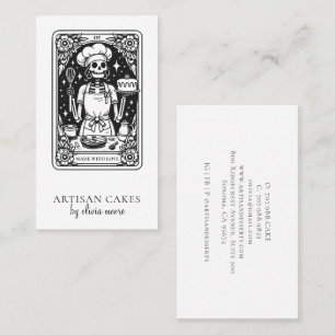 Carte De Visite Pâtissier Boulanger Tarot