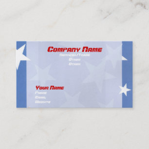 Carte de visite patriotique