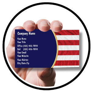 Carte de visite patriotique