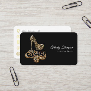 Carte De Visite Patron moderne