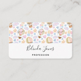 Carte De Visite Patters de Whimsical Watercolor