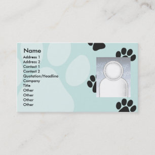 Carte De Visite Pattes - affaires